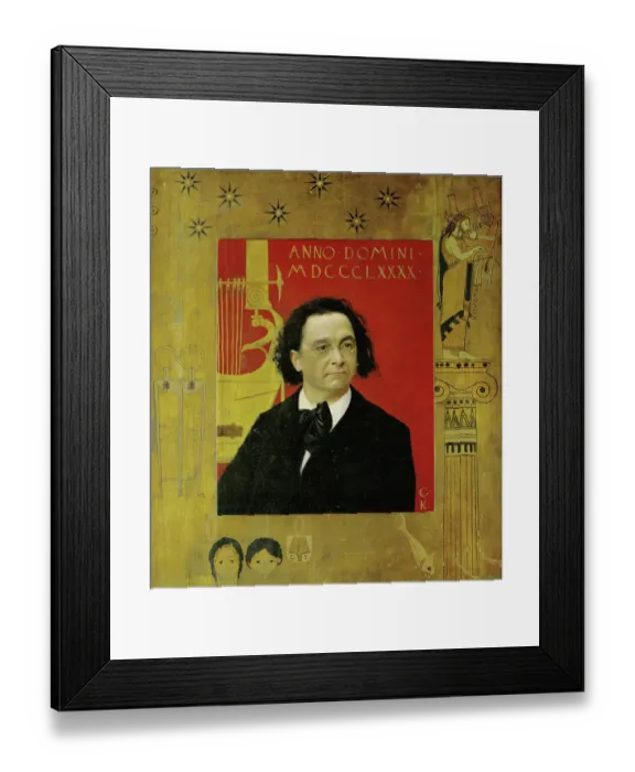 Framed Print : Portrait of Joseph Pembauer Framed Print : Portrait of Joseph Pembauer