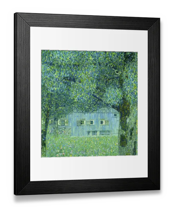 Framed Print : Farmhouse in Upper Austria Framed Print : Farmhouse in Upper Austria