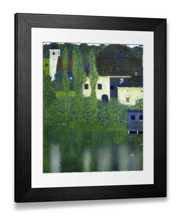 Framed Print : Schloss Kammer at Lake Attersee Framed Print : Schloss Kammer at Lake Attersee