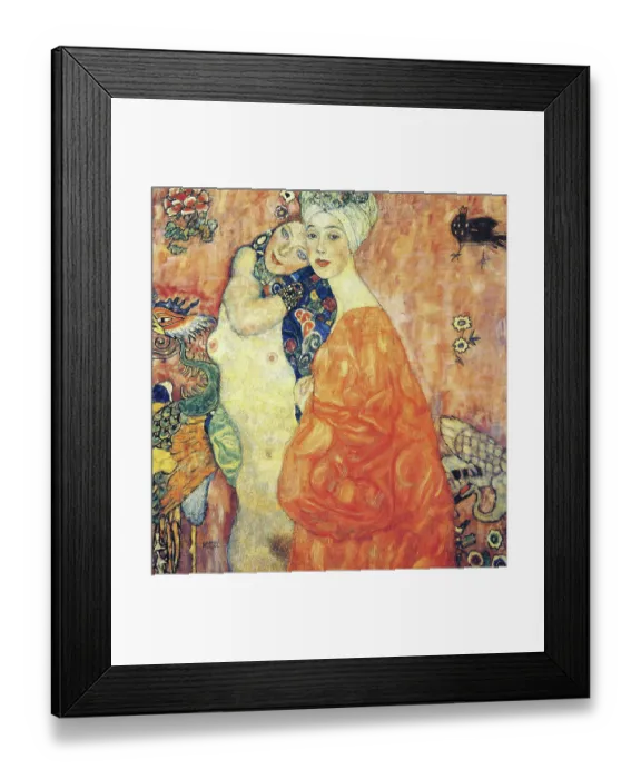 Framed Print : Girlfriends Framed Print : Girlfriends