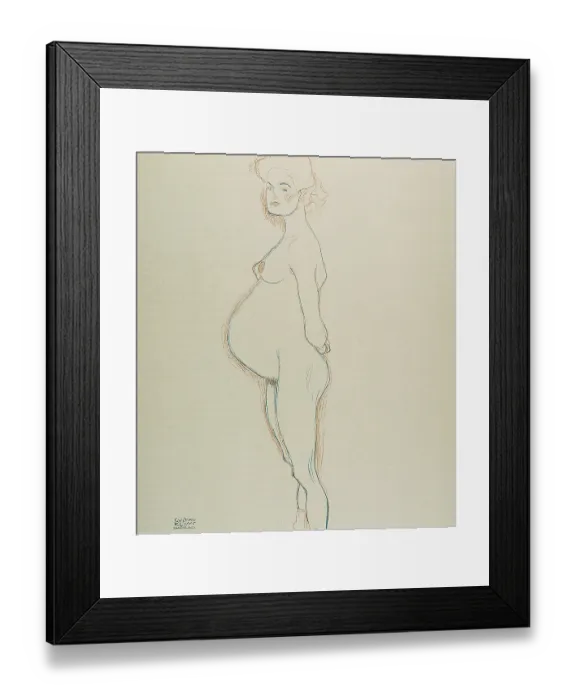 Framed Print : Study for the painting: Hope II Framed Print : Study for the painting: Hope II