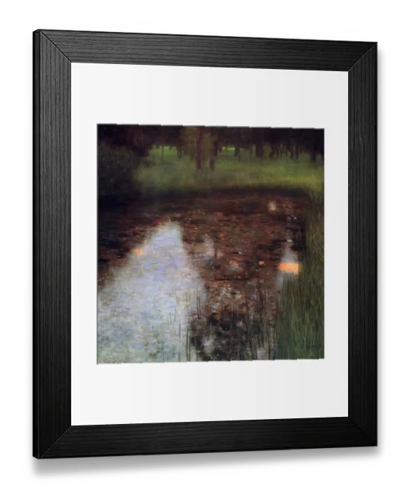 Framed Print : The Swamp, 1900. Found in the Collection of the Private Collection Framed Print : The Swamp, 1900. Found in the Collection of the Private Collection