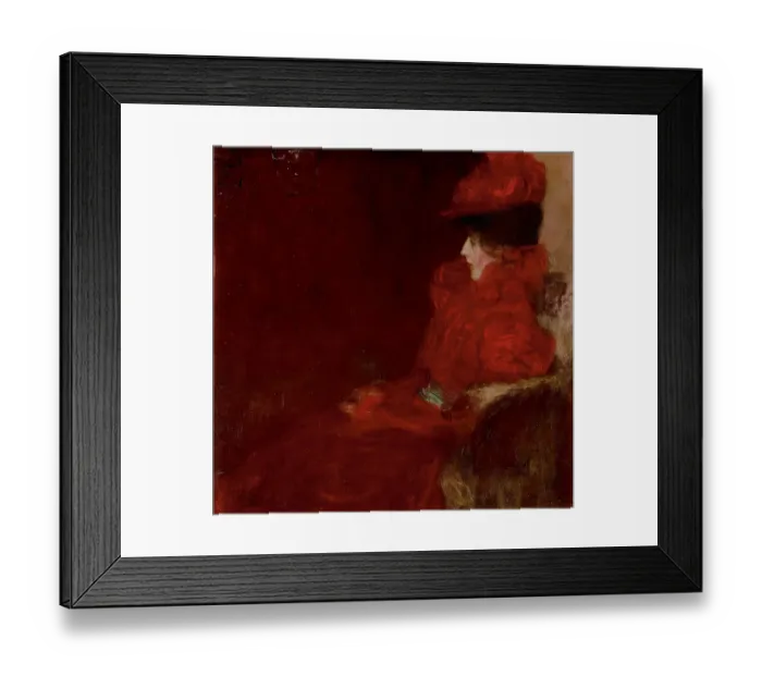 Framed Print : Dame Im Fauteuil (Woman In Armchair) Framed Print : Dame Im Fauteuil (Woman In Armchair)