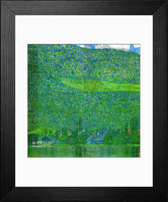 Framed Print : Unterach at the Attersee lake Framed Print : Unterach at the Attersee lake