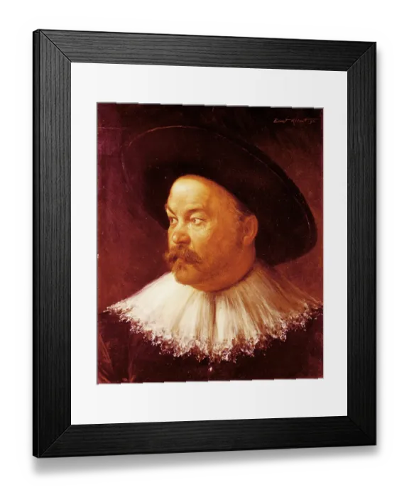 Framed Print : Ernst Kimt senoir, the father of famous Gustav Klimt. Oil on canvas by Ernst Klimt. 1892 Framed Print : Ernst Kimt senoir, the father of famous Gustav Klimt. Oil on canvas by Ernst Klimt. 1892