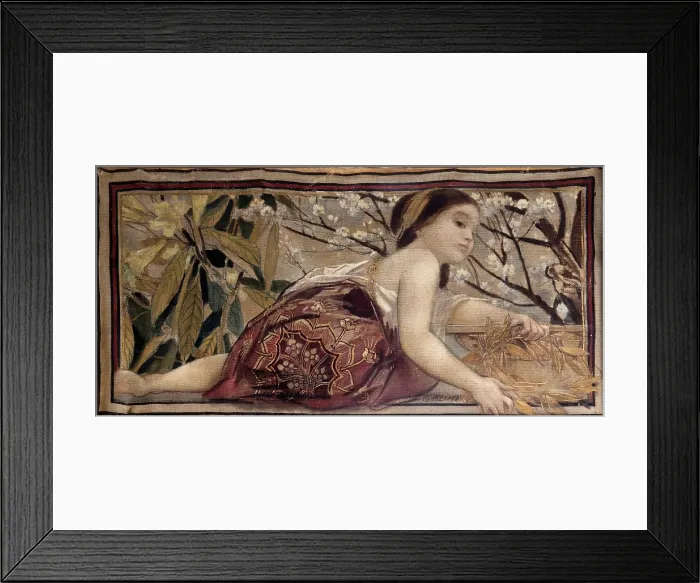 Framed Print : Spring, circa 1884. Found in the Collection of the Muzeul National Peles, Sinaia Framed Print : Spring, circa 1884. Found in the Collection of the Muzeul National Peles, Sinaia
