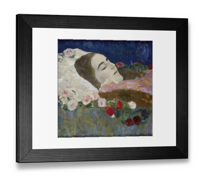 Framed Print : Ria Munk on her Deathbed, 1912 Framed Print : Ria Munk on her Deathbed, 1912