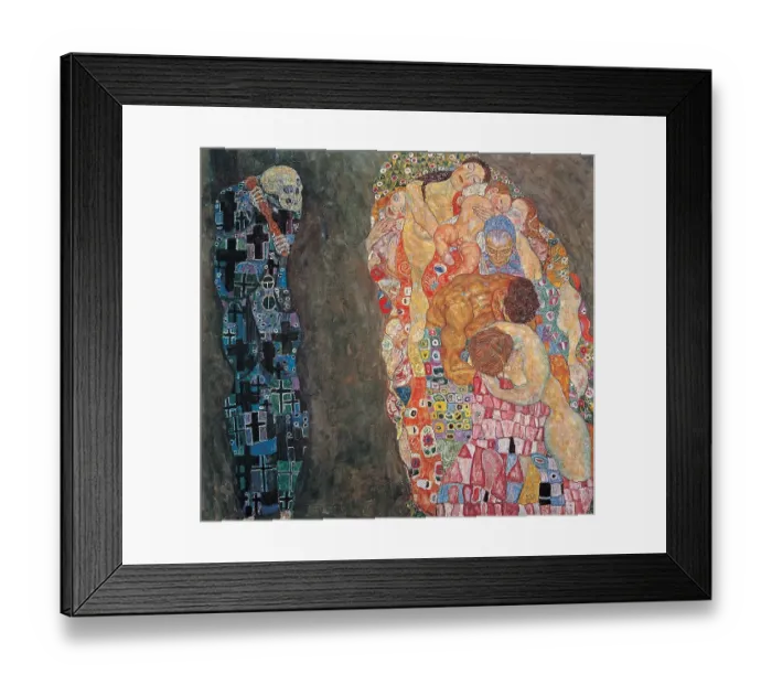 Framed Print : Tod und Leben Framed Print : Tod und Leben