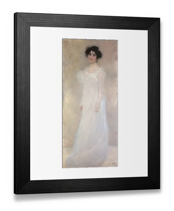 Framed Print : Portrait of Serena Lederer, 1899. Artist: Klimt, Gustav (1862-1918)