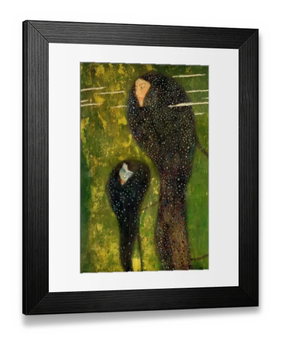 Framed Print : Nymphs (Silver Fish), 1899. Artist: Klimt, Gustav (1862-1918) Framed Print : Nymphs (Silver Fish), 1899. Artist: Klimt, Gustav (1862-1918)