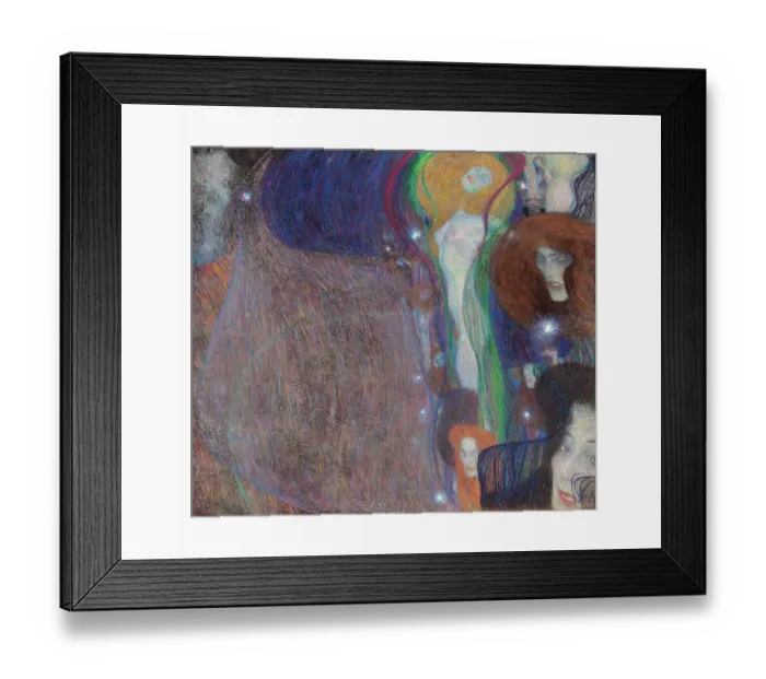 Framed Print : Ghost Lights. Artist: Klimt, Gustav (1862-1918) Framed Print : Ghost Lights. Artist: Klimt, Gustav (1862-1918)