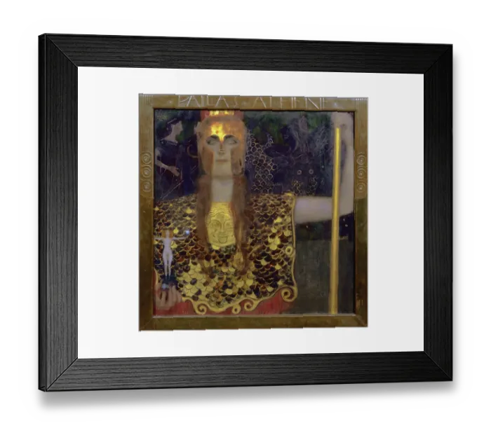 Framed Print : Pallas Athena, 1898. Artist: Klimt, Gustav (1862-1918) Framed Print : Pallas Athena, 1898. Artist: Klimt, Gustav (1862-1918)