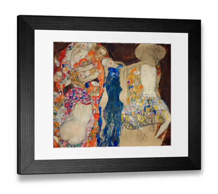 Framed Print : The Bride, 1918. Artist: Klimt, Gustav (1862-1918)