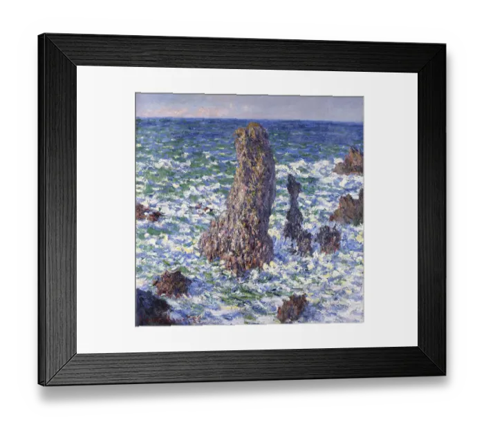 Framed Print : Les Pyramides De Port-Coton