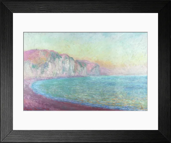 Framed Print : Cliffs At Pourville