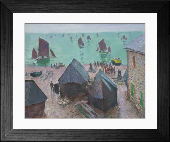 Framed Print : The Departure Of The Boats Framed Print : The Departure Of The Boats