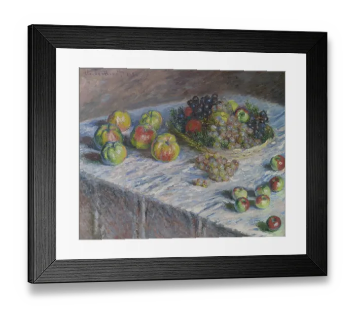 Framed Print : Apples And Grapes Framed Print : Apples And Grapes
