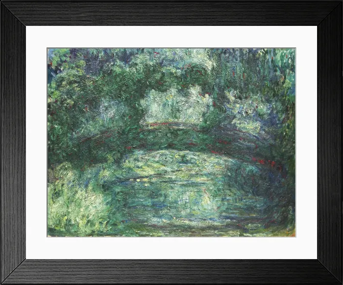 Framed Print : Le Pont Japonais, 1918-1924 Framed Print : Le Pont Japonais, 1918-1924