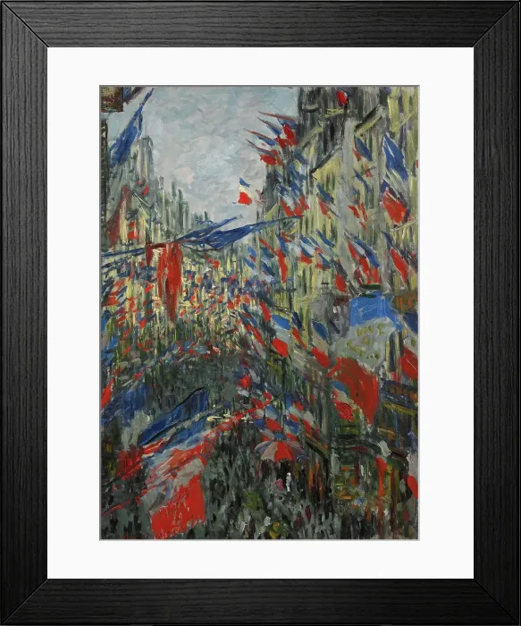 Framed Print : Rue Saint-Denis