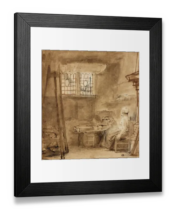 Framed Print : The Artists Studio Framed Print : The Artists Studio
