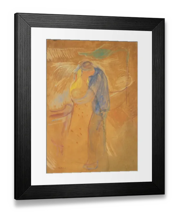 Framed Print : The Kiss, 1906-1907. Found in the Collection of the Stenersenmuseet, Oslo Framed Print : The Kiss, 1906-1907. Found in the Collection of the Stenersenmuseet, Oslo