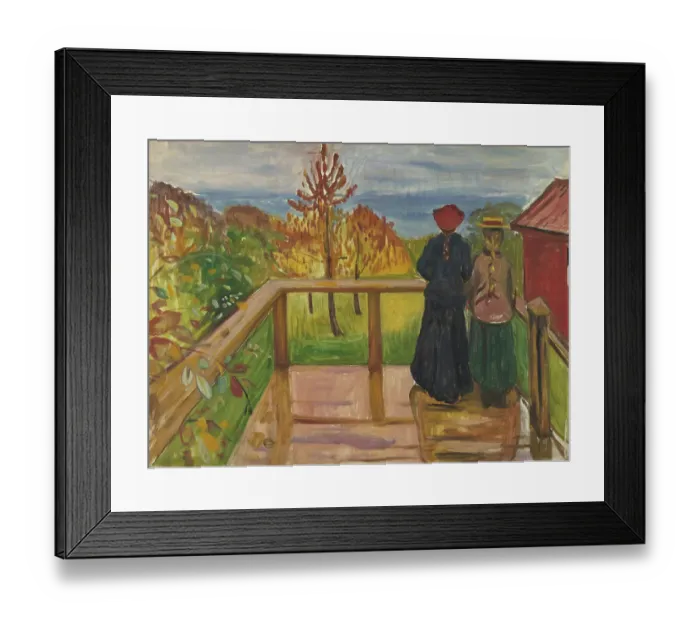 Framed Print : On The Veranda Framed Print : On The Veranda