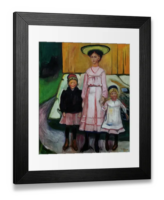 Framed Print : Three Children Framed Print : Three Children
