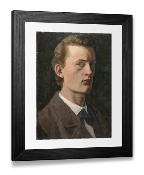 Framed Print : Self-Portrait Framed Print : Self-Portrait