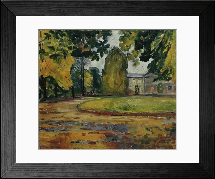 Framed Print : Park In Kösen Framed Print : Park In Kösen