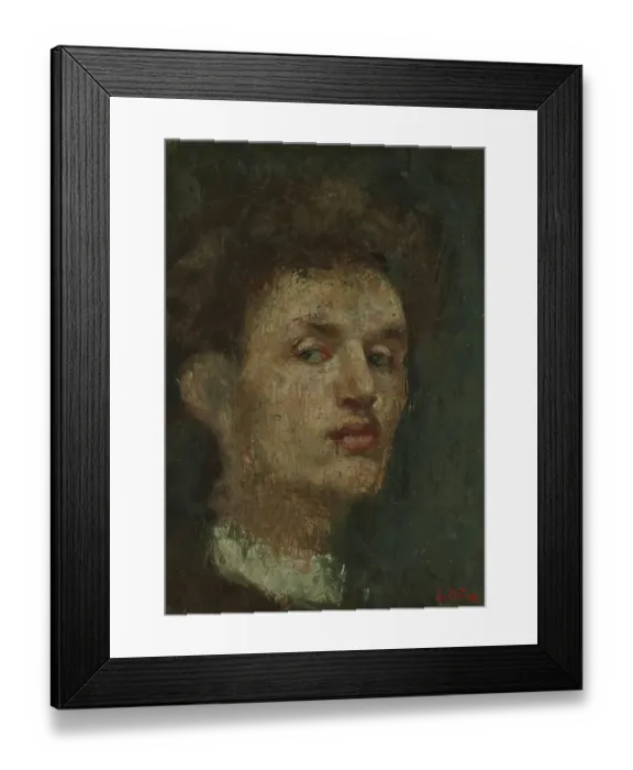 Framed Print : Self-Portrait