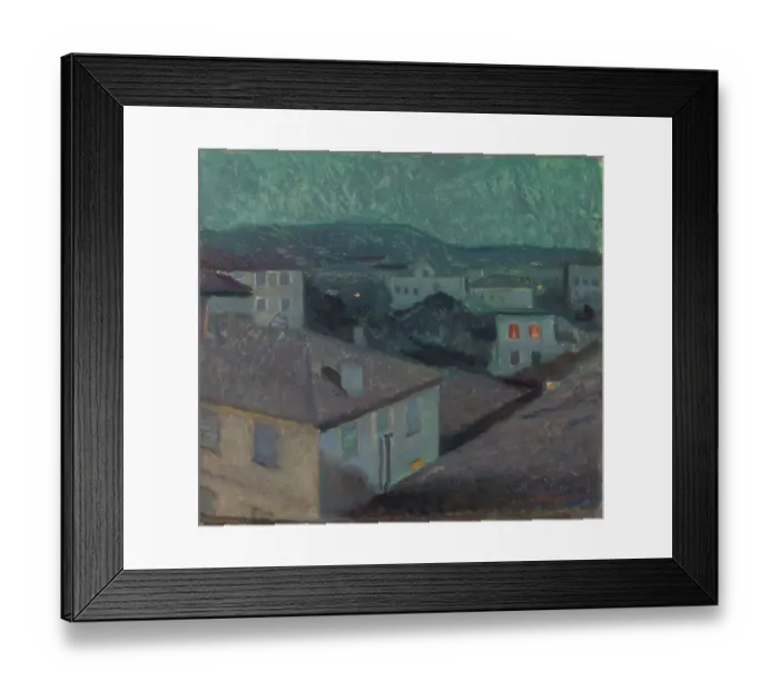 Framed Print : Night In Nice Framed Print : Night In Nice