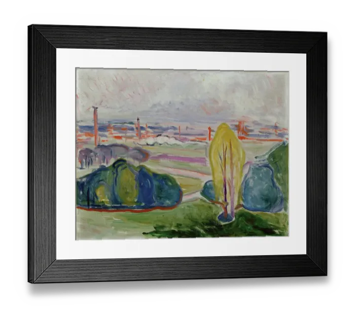 Framed Print : View Of The Chemnitz Valley Framed Print : View Of The Chemnitz Valley