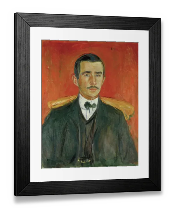 Framed Print : Portrait Of Herbert Esche Framed Print : Portrait Of Herbert Esche
