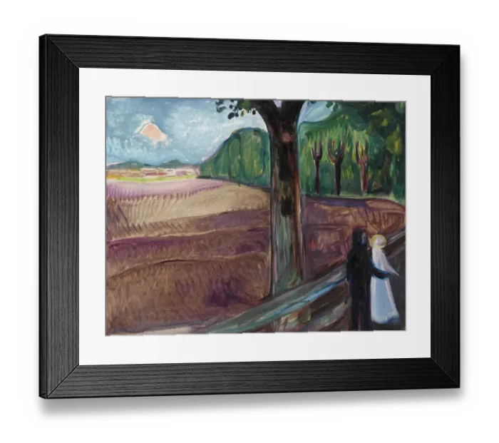 Framed Print : Summer Night (Sommernatt), 1917 Framed Print : Summer Night (Sommernatt), 1917