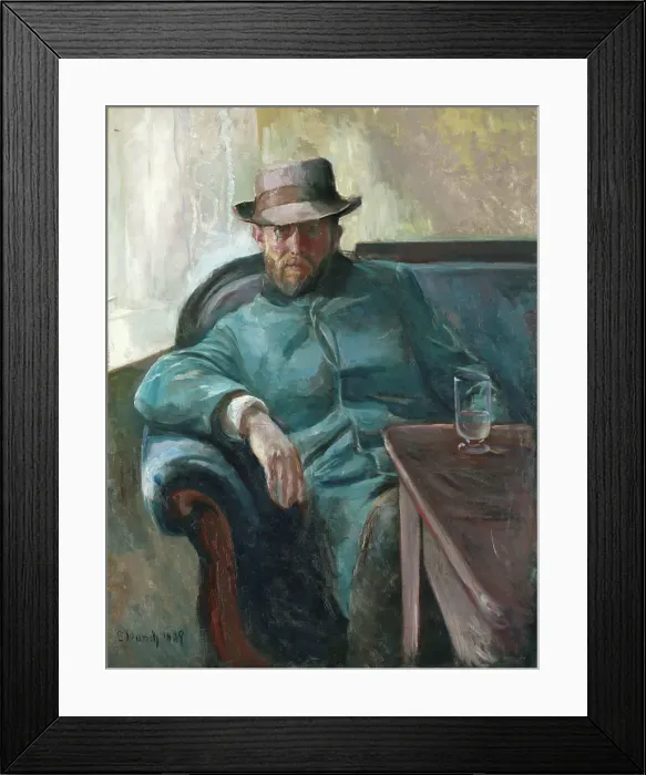 Framed Print : Painting, 1889. Creator: Edvard Munch. (Photo by Heritage Art / Heritage Framed Print : Painting, 1889. Creator: Edvard Munch. (Photo by Heritage Art / Heritage