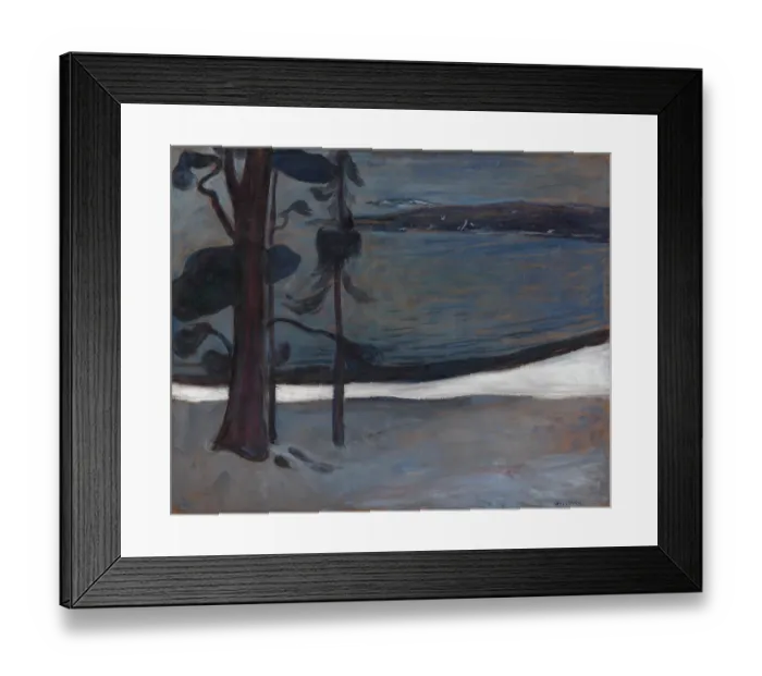 Framed Print : Winter In Nordstrand Framed Print : Winter In Nordstrand