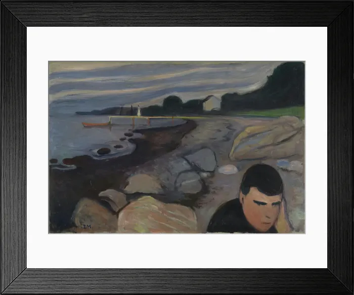 Framed Print : Melancholy Framed Print : Melancholy