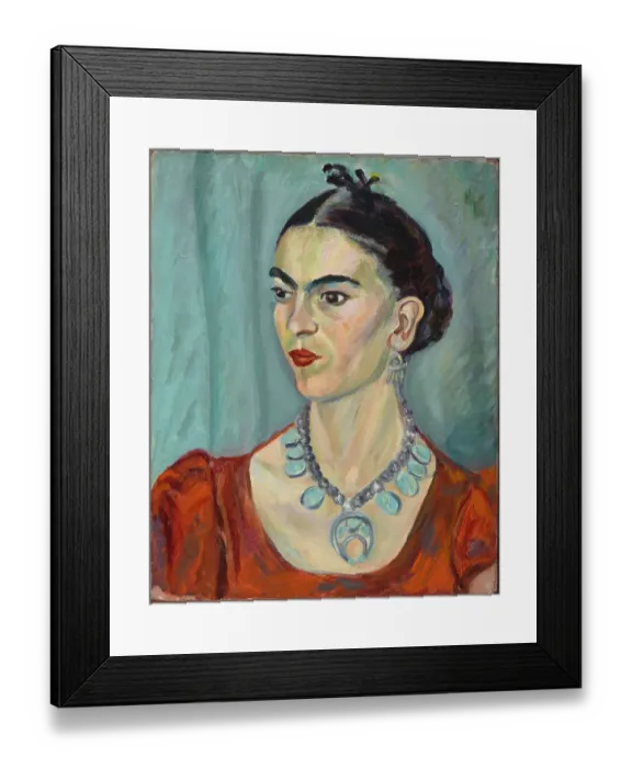 Framed Print : Frida Kahlo Framed Print : Frida Kahlo
