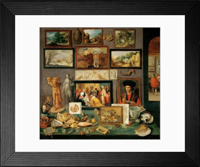 Framed Print : The Collector'S Cabinet (Cabinets Of Curiosities) Framed Print : The Collector'S Cabinet (Cabinets Of Curiosities)