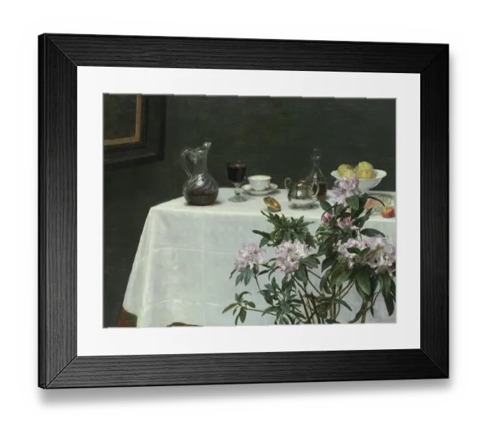 Framed Print : Still Life: Corner Of A Table Framed Print : Still Life: Corner Of A Table
