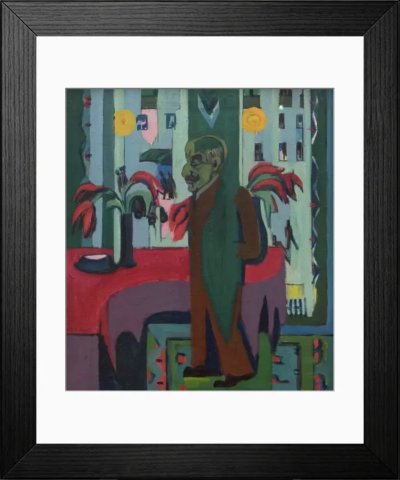 Framed Print : Max Liebermann In His Studio Framed Print : Max Liebermann In His Studio
