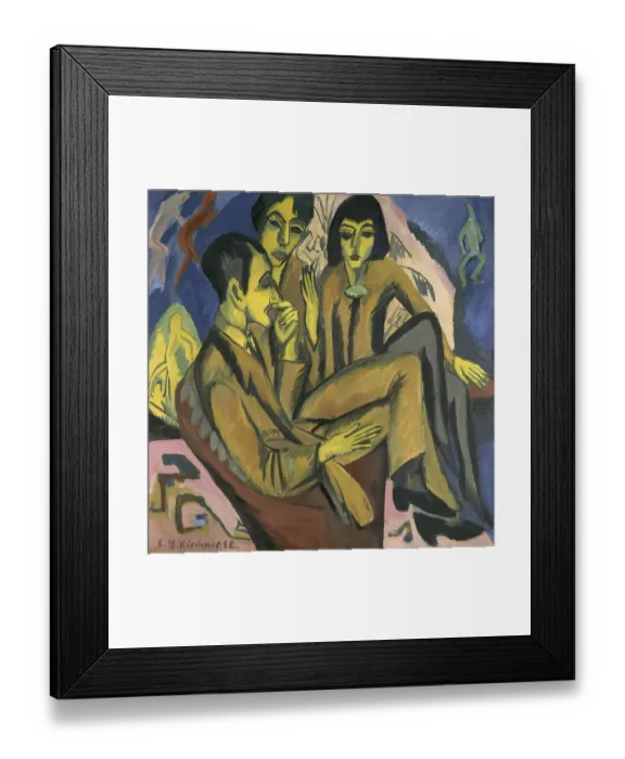 Framed Print : Artist Group (Conversation Of The Artists) Framed Print : Artist Group (Conversation Of The Artists)