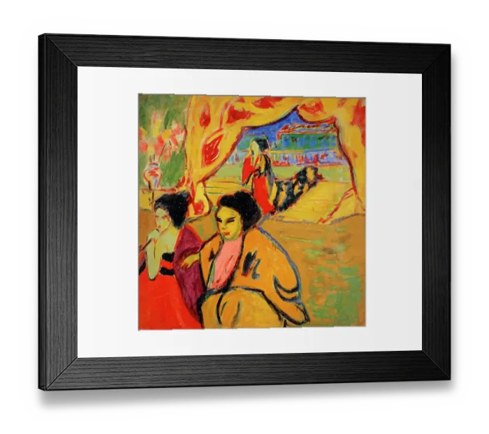 Framed Print : Japanisches Theater [Japanese Theatre]