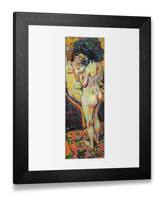 Framed Print : Two Nudes [Obverse]