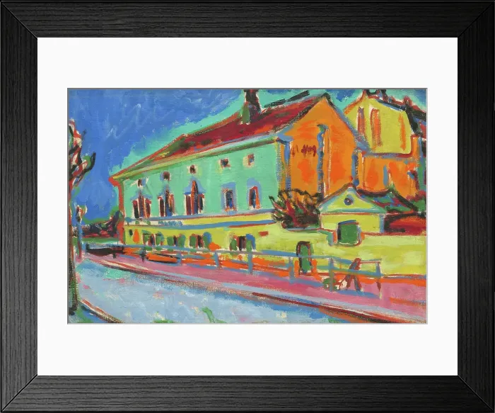 Framed Print : Dance Hall Bellevue [Obverse]
