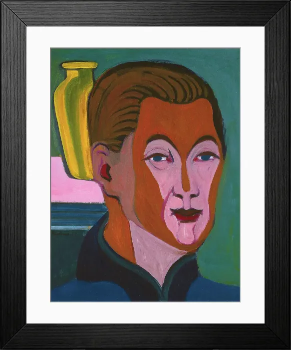 Framed Print : Self-Portrait Framed Print : Self-Portrait