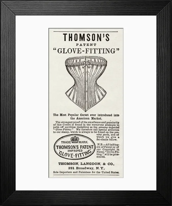 Framed Print : Glove-Fitting Corset Framed Print : Glove-Fitting Corset