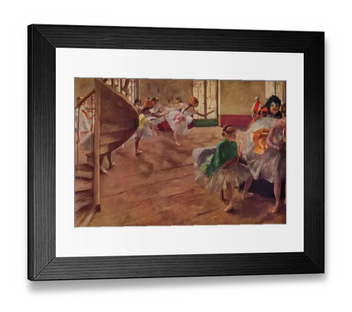 Framed Print : La Repetition Framed Print : La Repetition