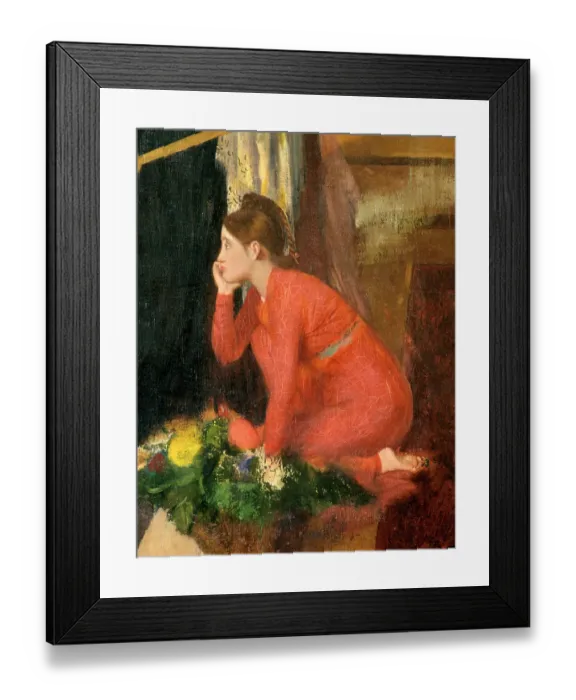 Framed Print : Semiramis Building Babylon (unfinished), (detail), 1860-1862. Artist: Edgar Degas Framed Print : Semiramis Building Babylon (unfinished), (detail), 1860-1862. Artist: Edgar Degas