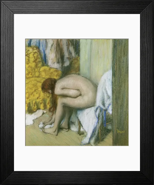 Framed Print : After the Bath. Artist: Degas, Edgar (1834-1917) Framed Print : After the Bath. Artist: Degas, Edgar (1834-1917)